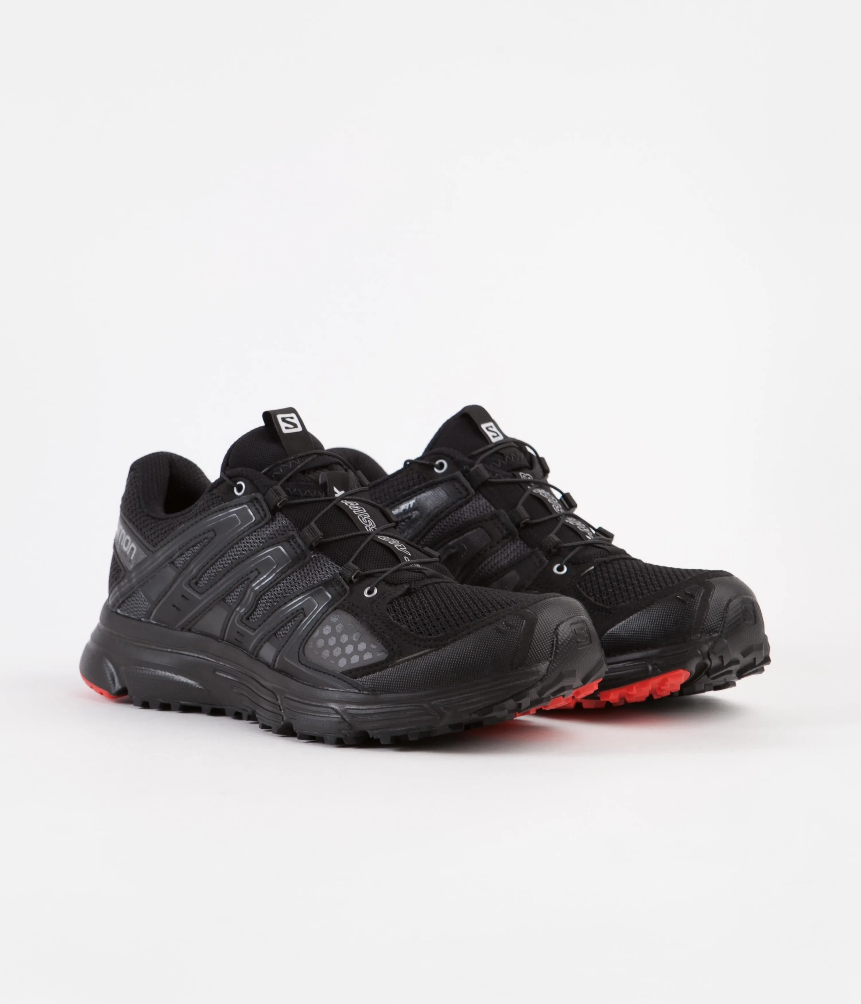 Salomon X-Mission 3 Shoes - Black / Silver Metallic / Racing Road