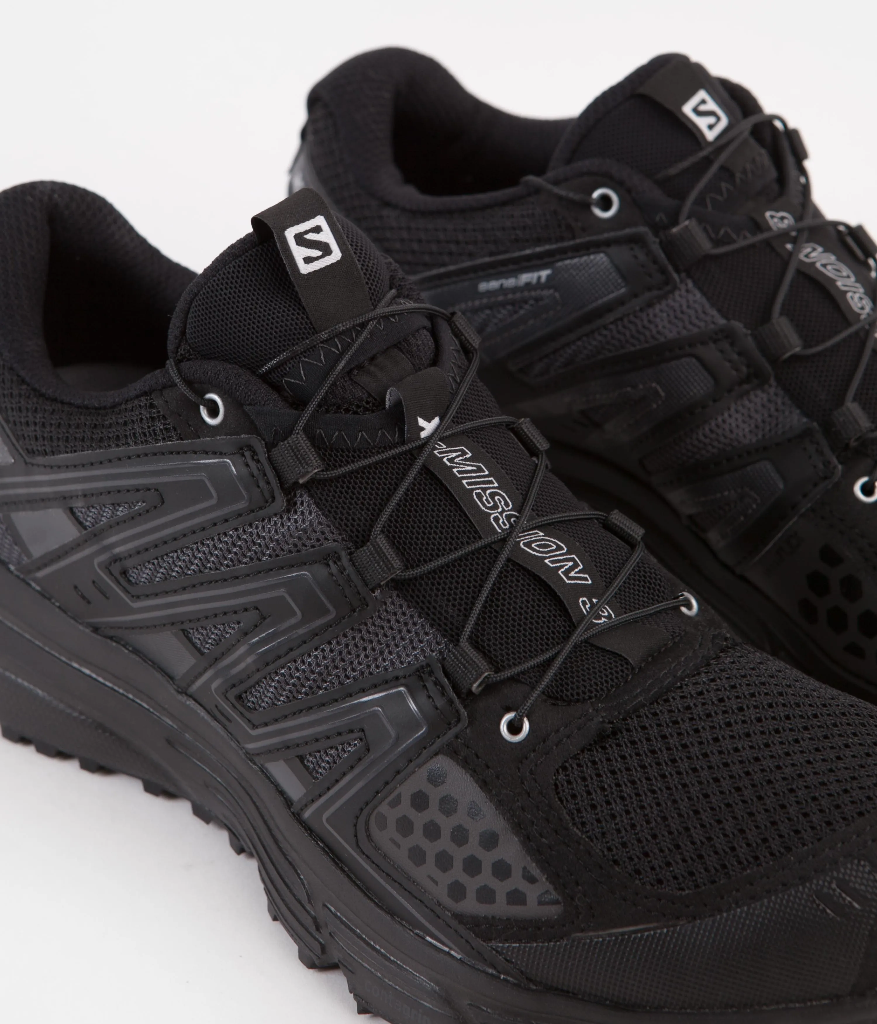 Salomon X-Mission 3 Shoes - Black / Silver Metallic / Racing Road