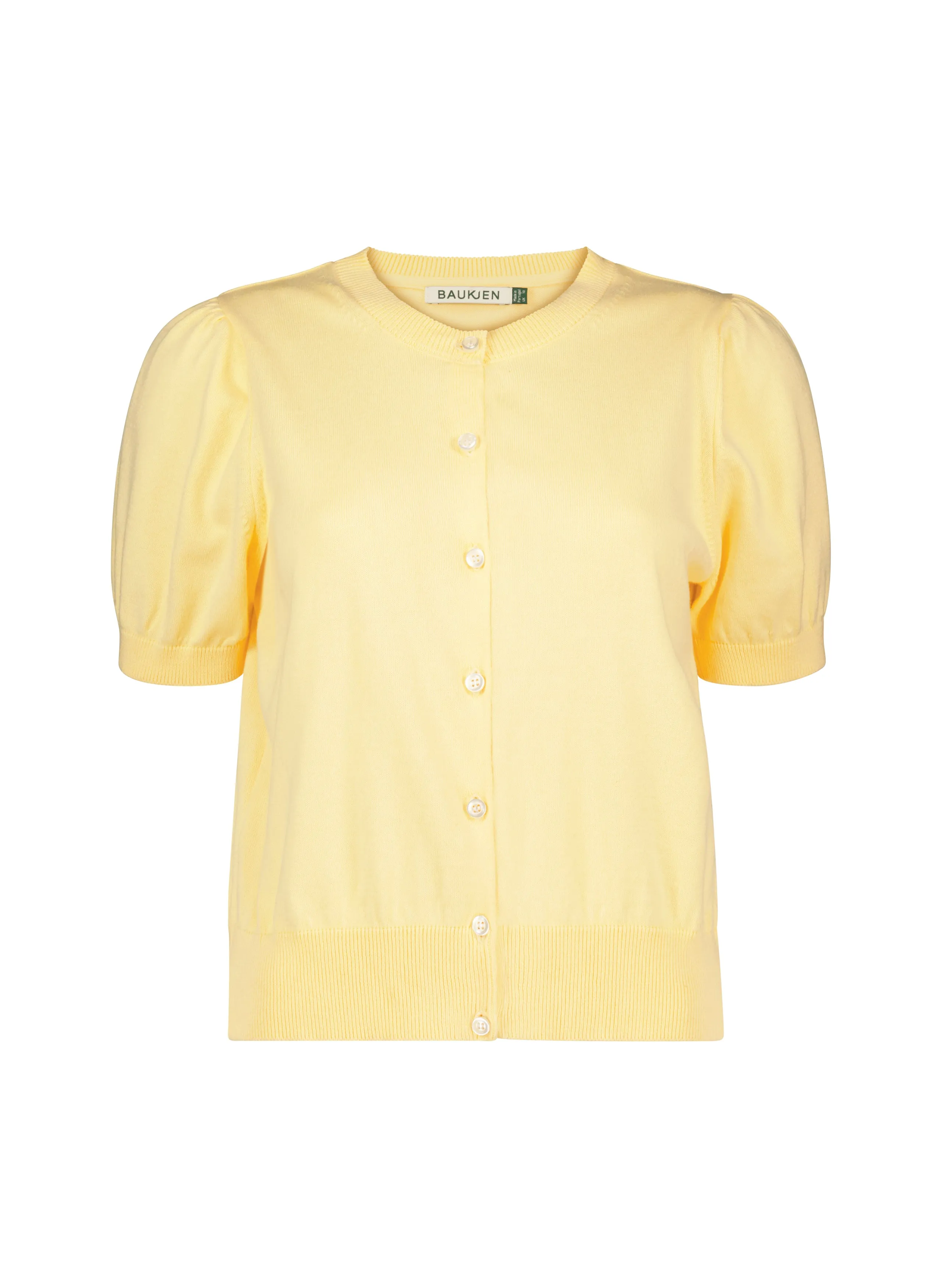 Sasha Organic Cotton Short Sleeve Cardigan