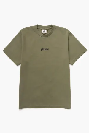 Service Works - Service Logo Tee - Olive