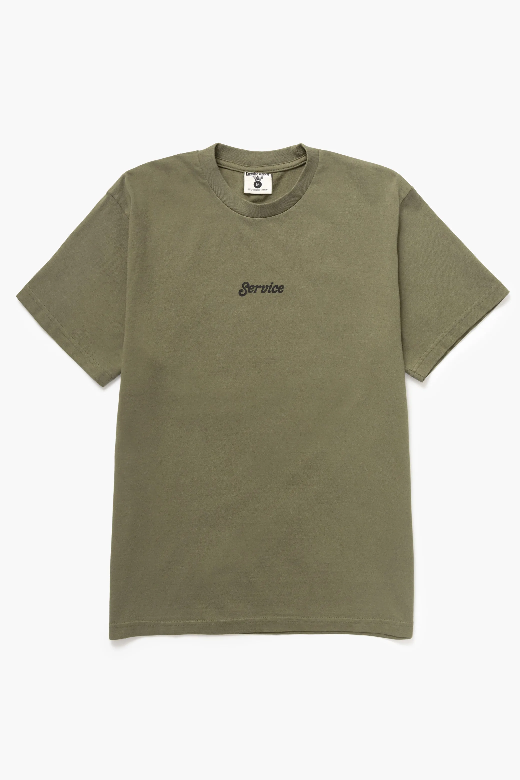 Service Works - Service Logo Tee - Olive