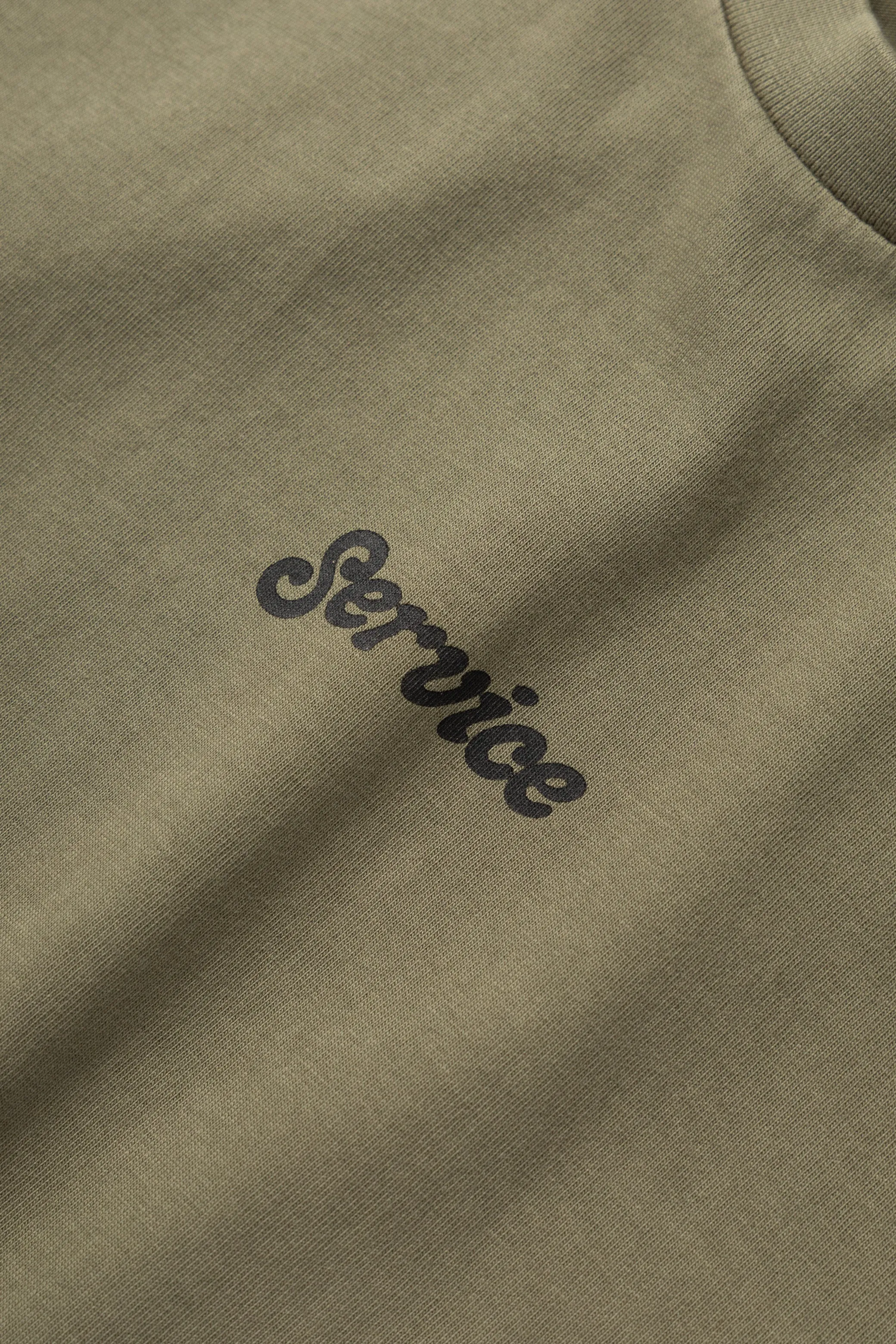 Service Works - Service Logo Tee - Olive