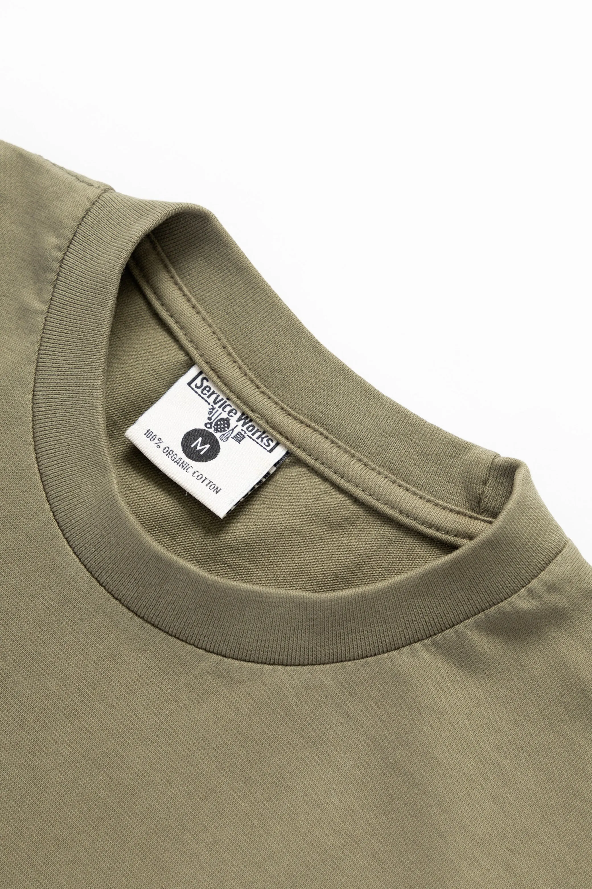 Service Works - Service Logo Tee - Olive