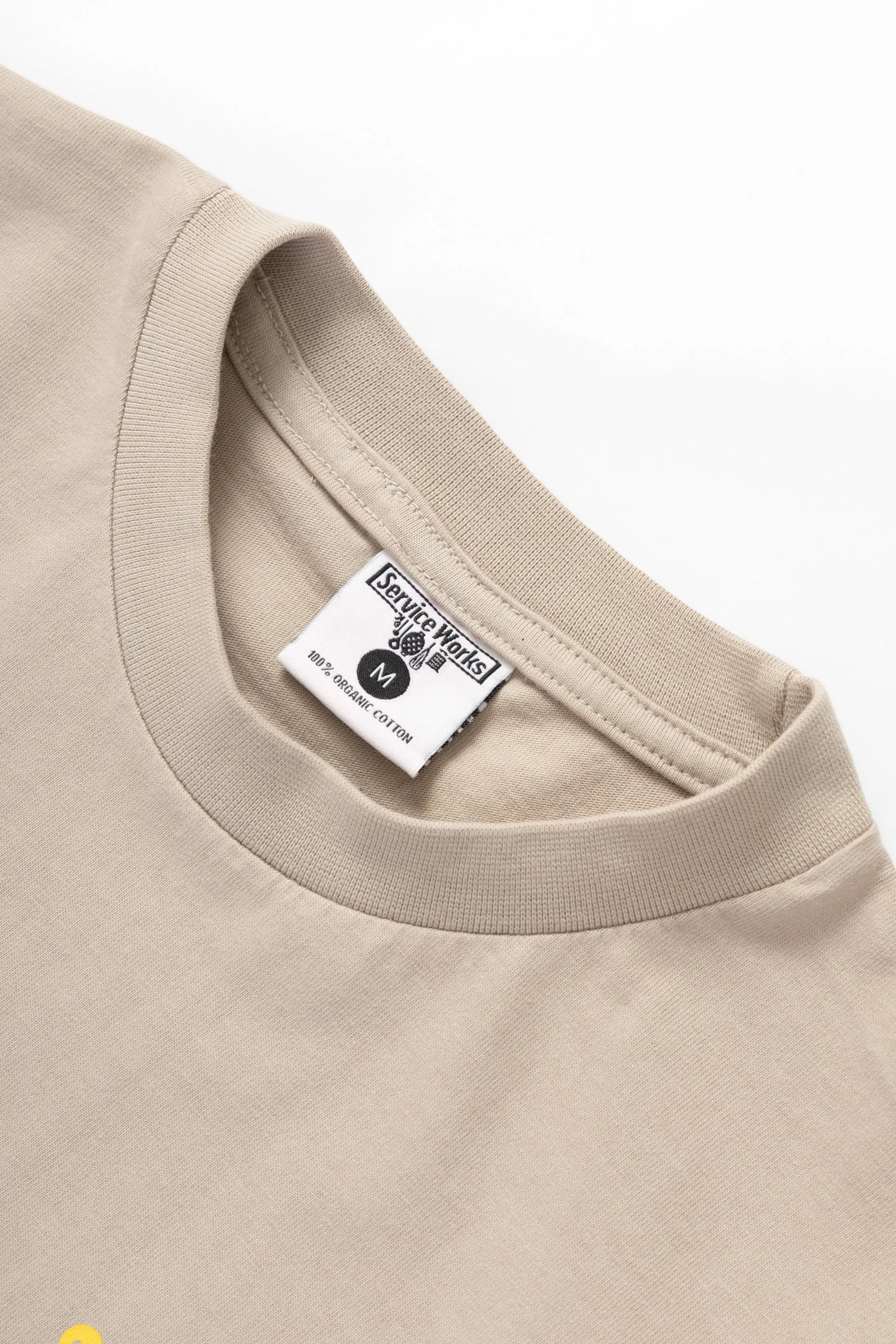 Service Works - Work   Pleasure Tee - Stone