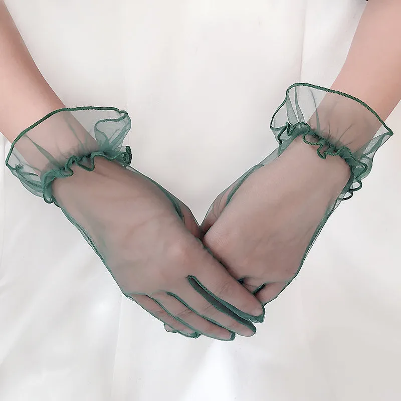 Sheer Mesh Gloves
