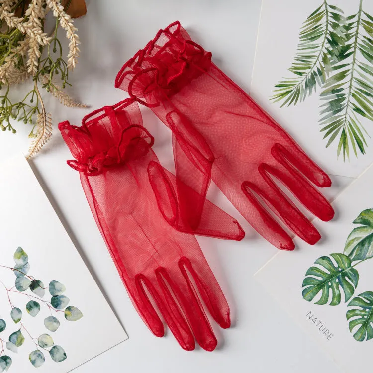 Sheer Mesh Gloves