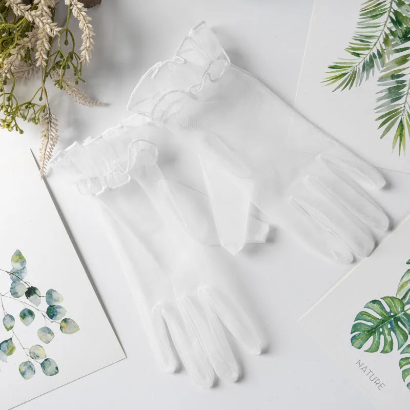 Sheer Mesh Gloves