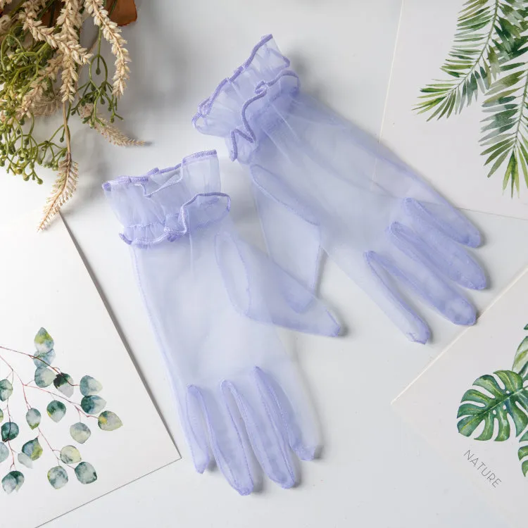 Sheer Mesh Gloves