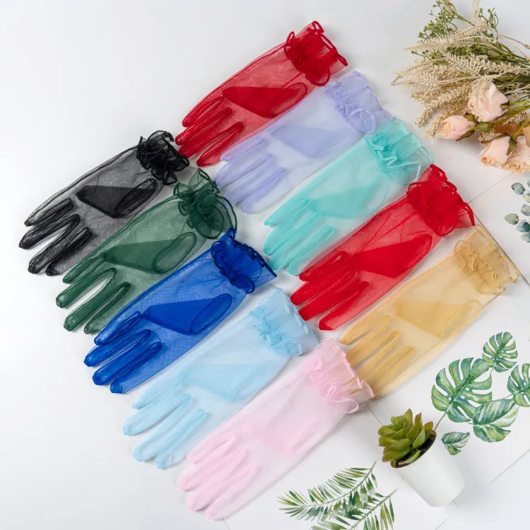 Sheer Mesh Gloves