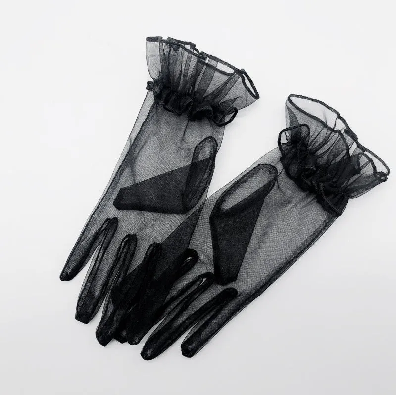 Sheer Mesh Gloves