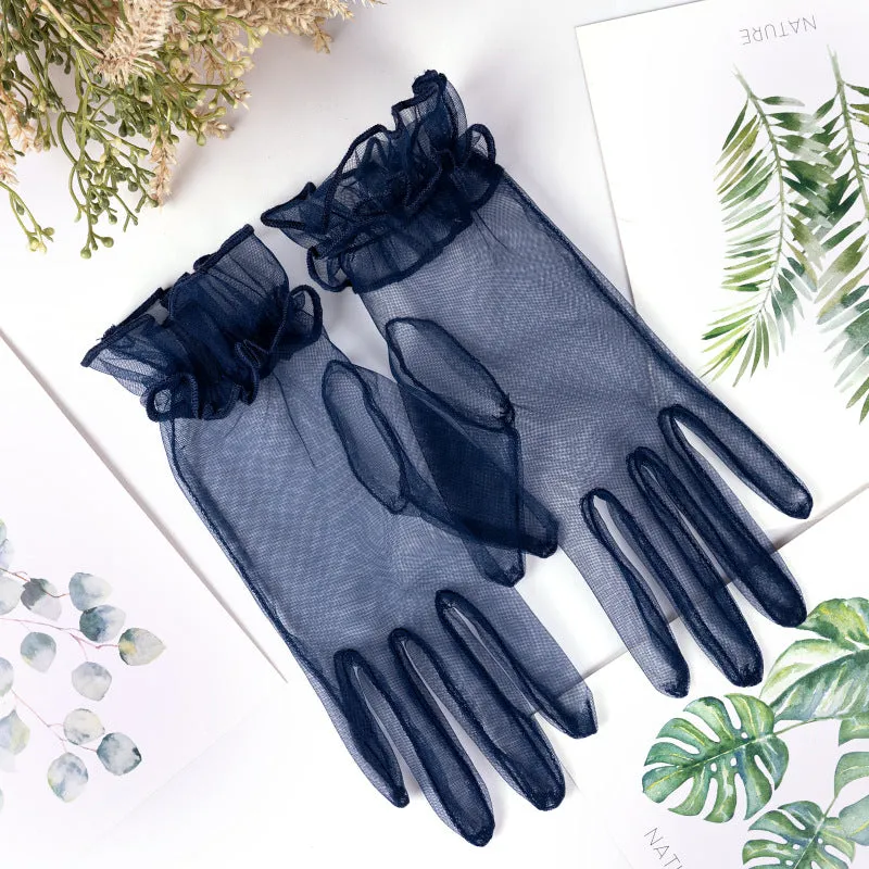Sheer Mesh Gloves