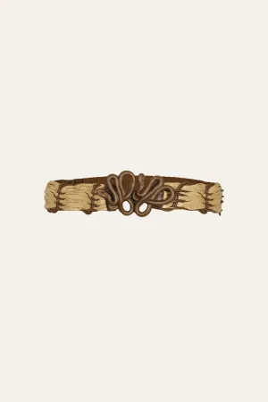 Spiritual Alignment Belt in Camel