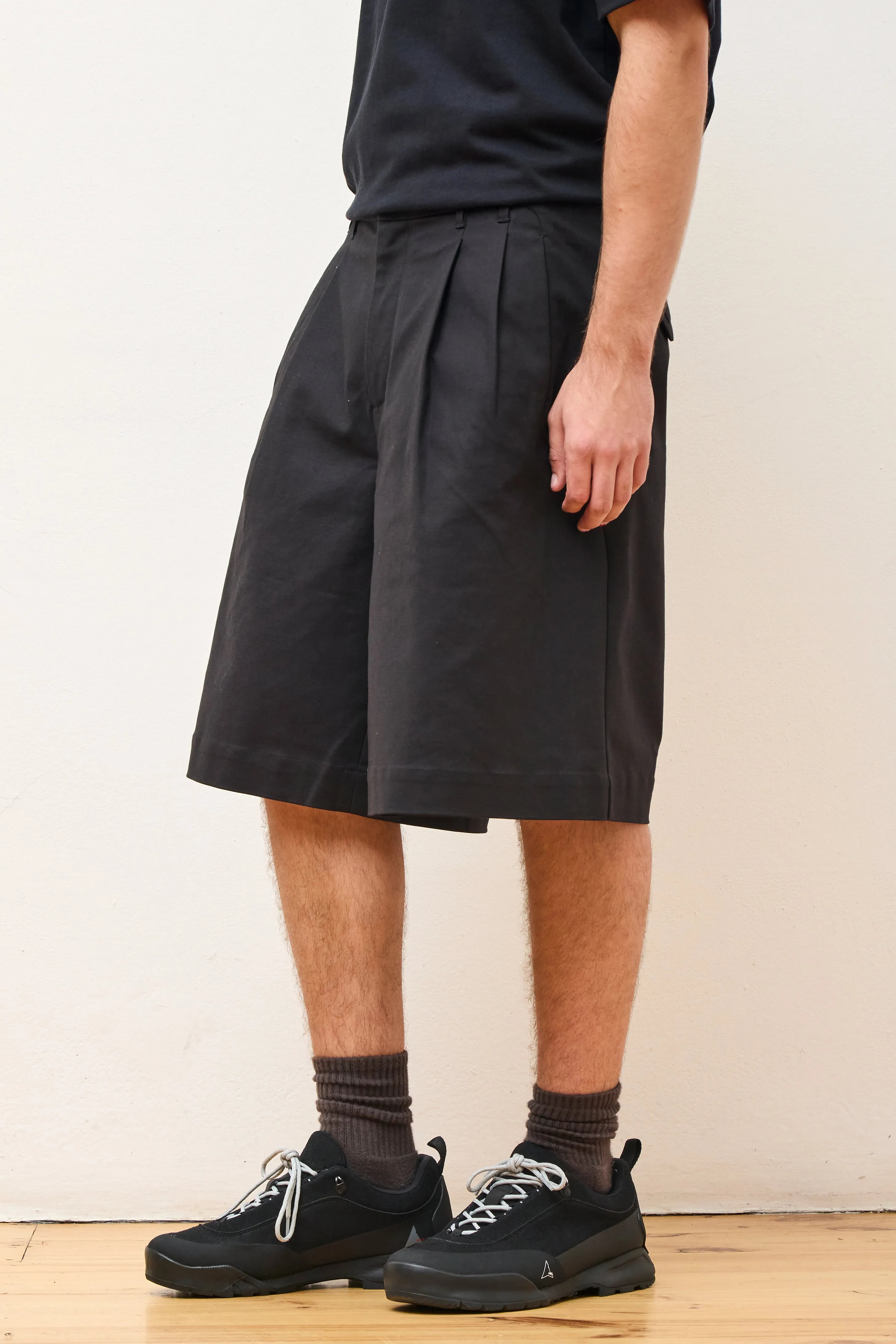 Static Short Shungite Black