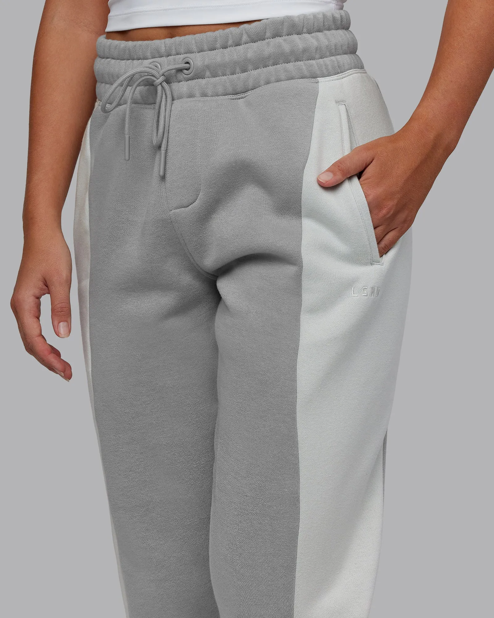 Stream Panel Joggers - Circular Grey-Digital Mist