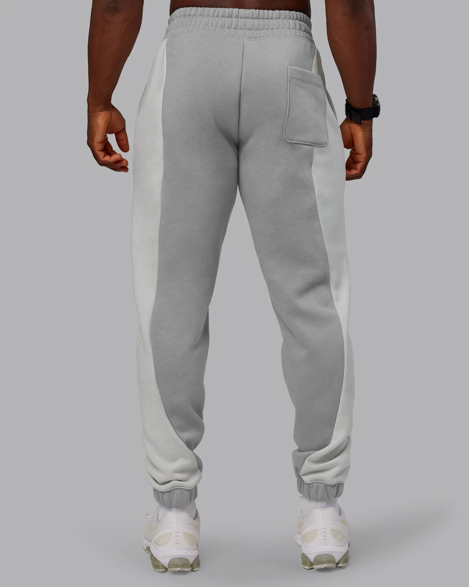 Stream Panel Joggers - Circular Grey-Digital Mist