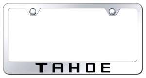 Tahoe Stainless Steel Frame - Laser Etched Mirrored