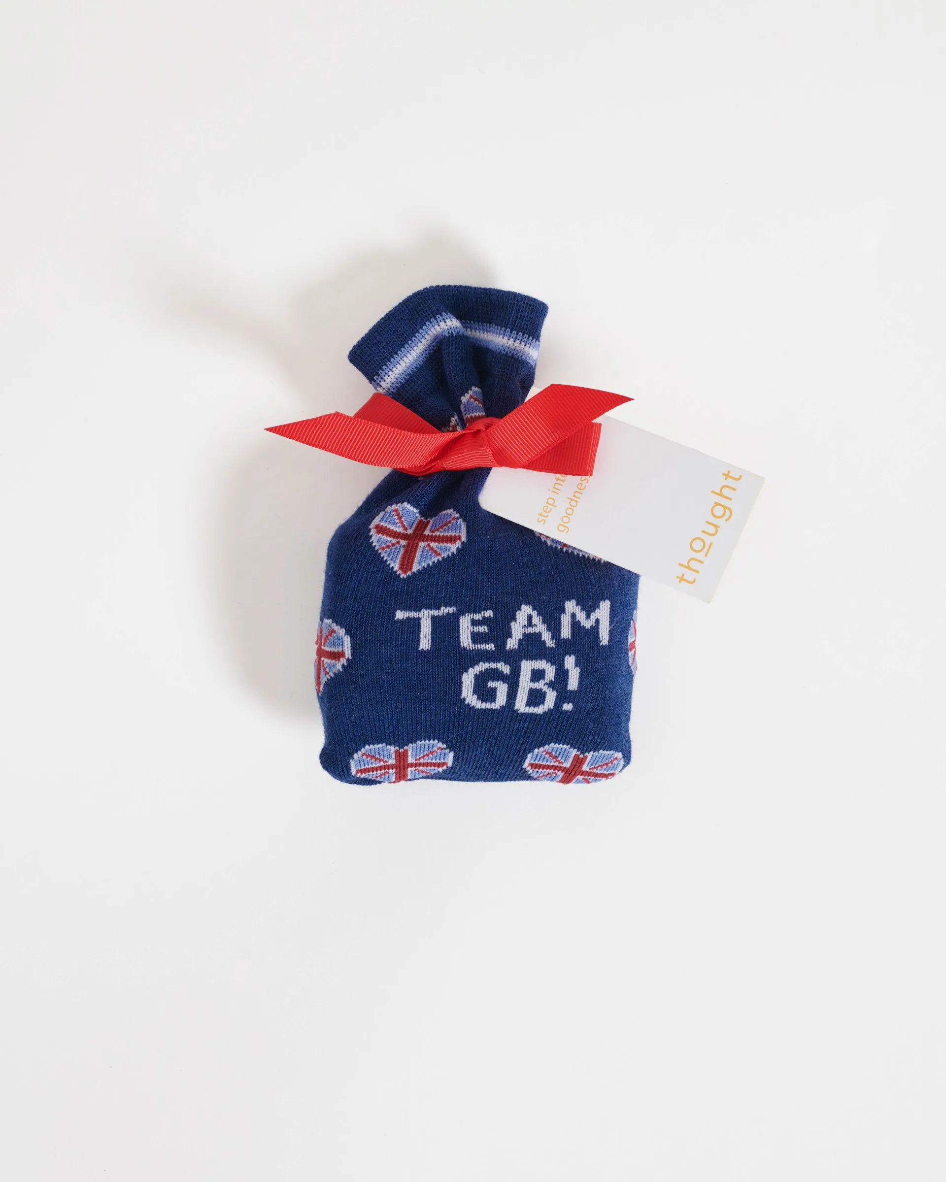 Team GB Bamboo Socks in a Bag - Blue Multi