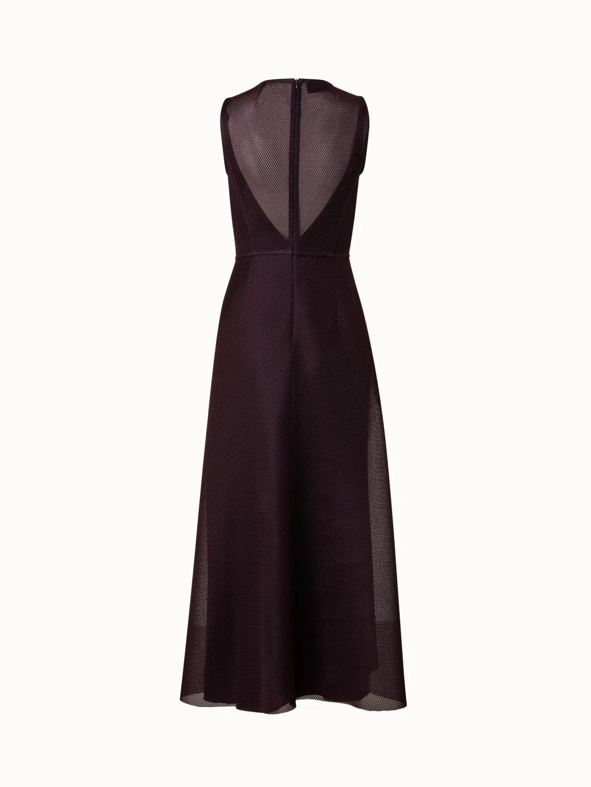 Techno Grid Midi Dress