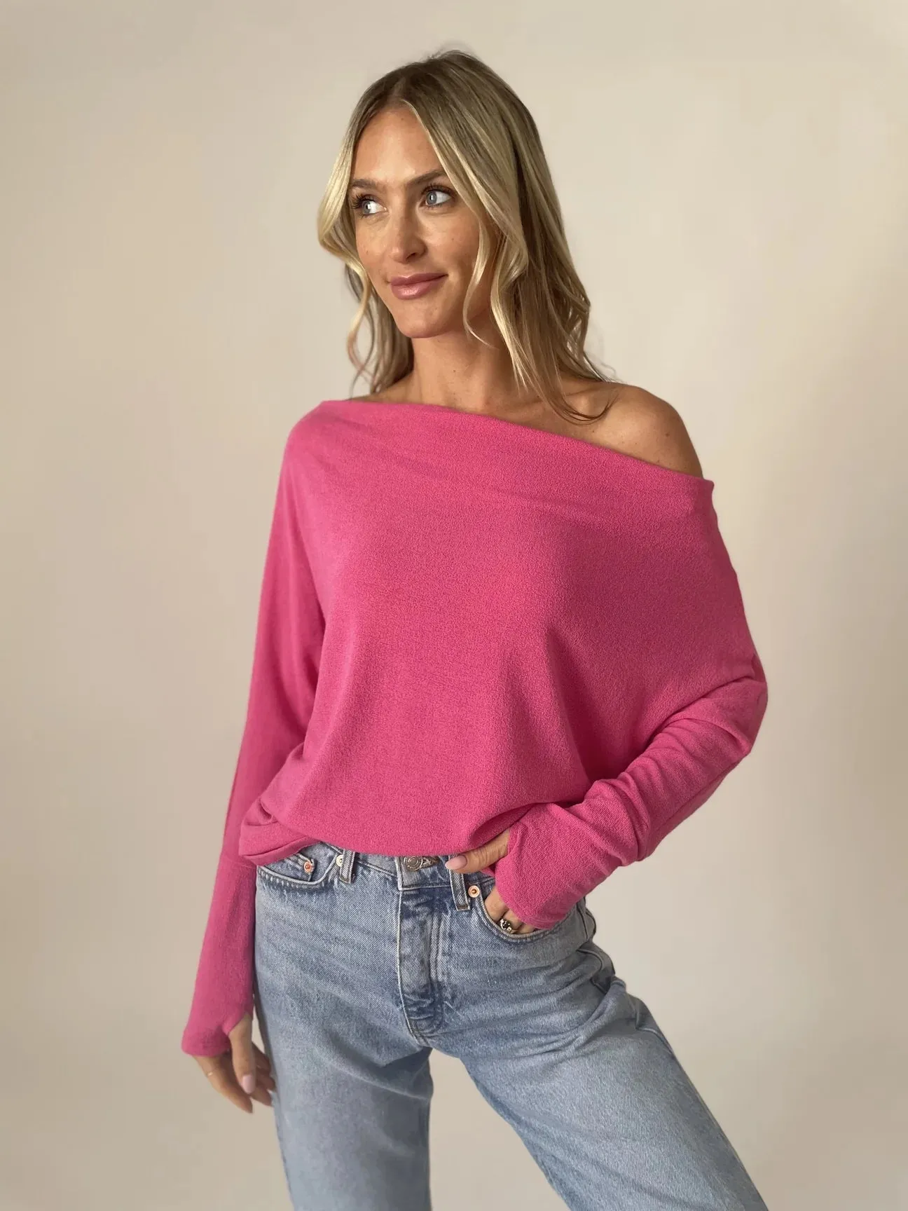 The Anywhere Top - Punch Pink