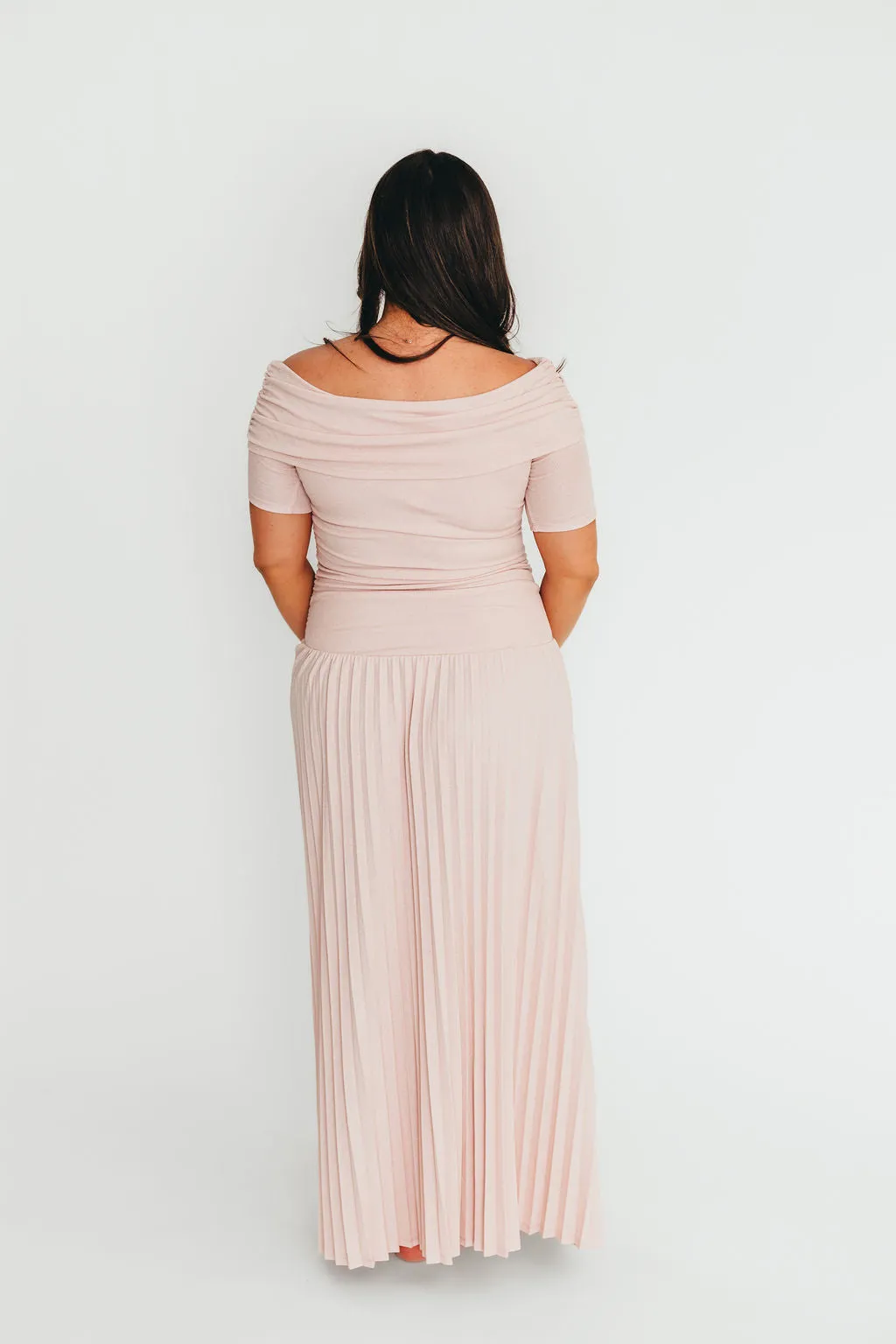 The Lennox Maxi Dress in Dusty Pink - PRE-ORDER