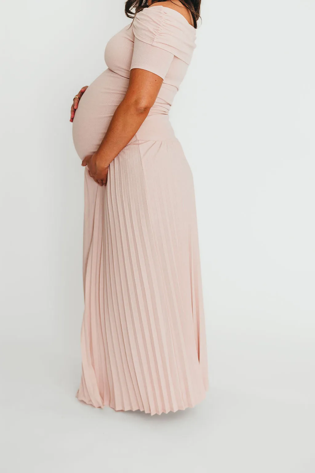The Lennox Maxi Dress in Dusty Pink - PRE-ORDER