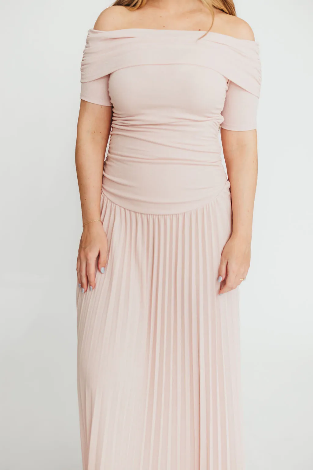 The Lennox Maxi Dress in Dusty Pink - PRE-ORDER
