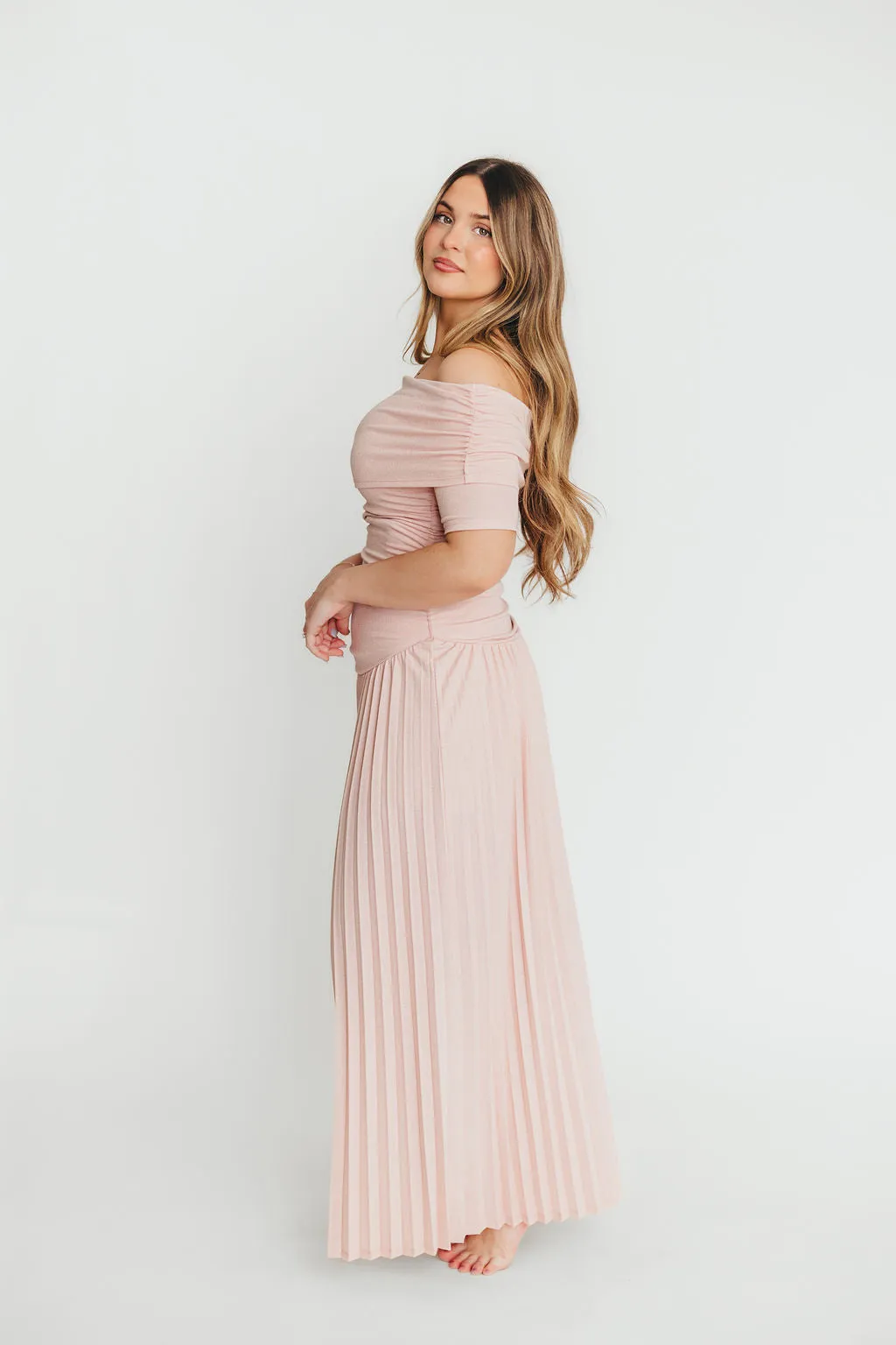 The Lennox Maxi Dress in Dusty Pink - PRE-ORDER