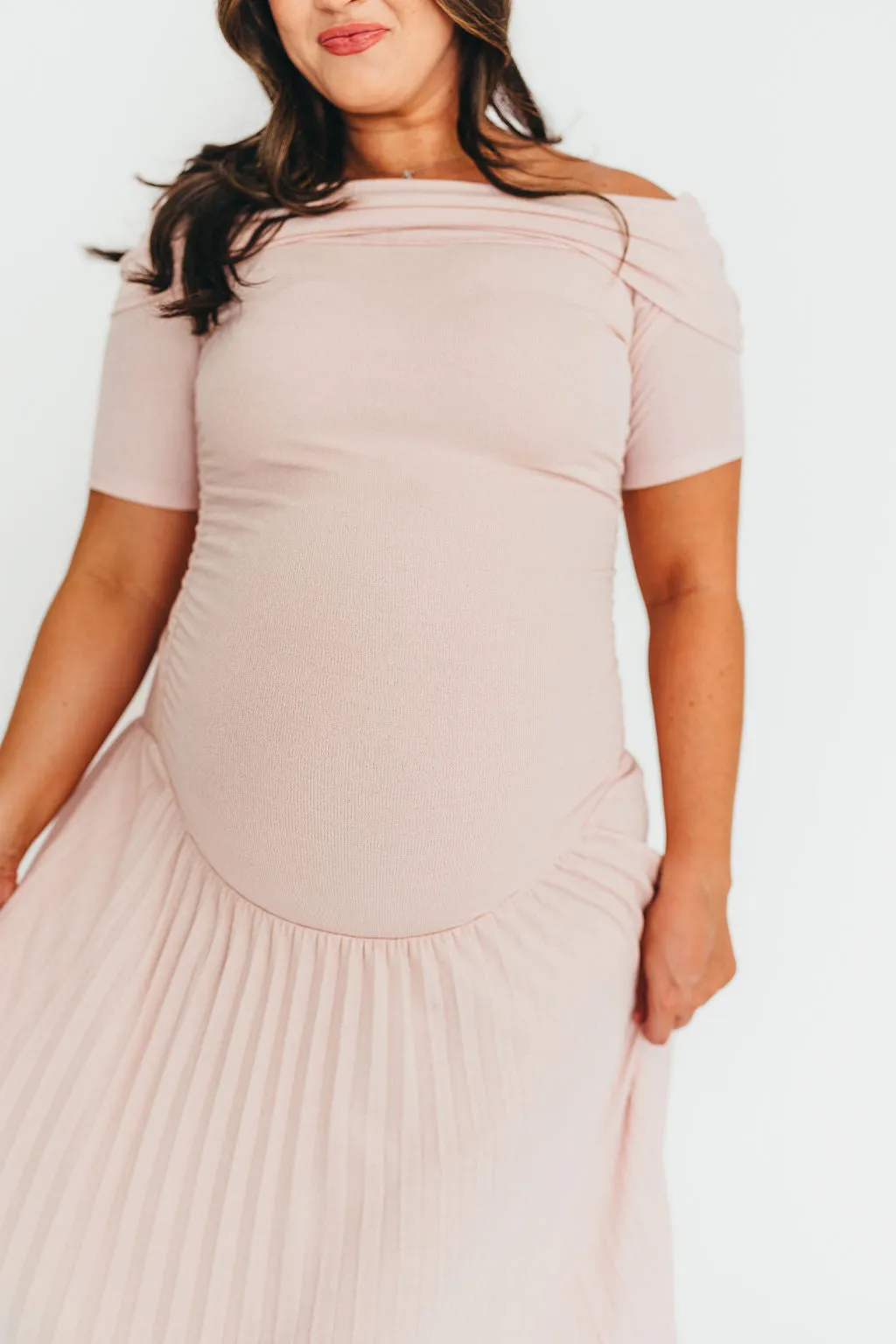 The Lennox Maxi Dress in Dusty Pink - PRE-ORDER