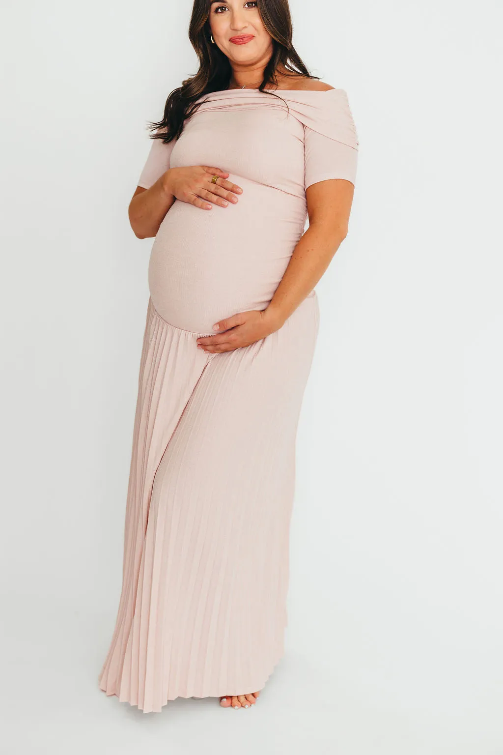 The Lennox Maxi Dress in Dusty Pink - PRE-ORDER
