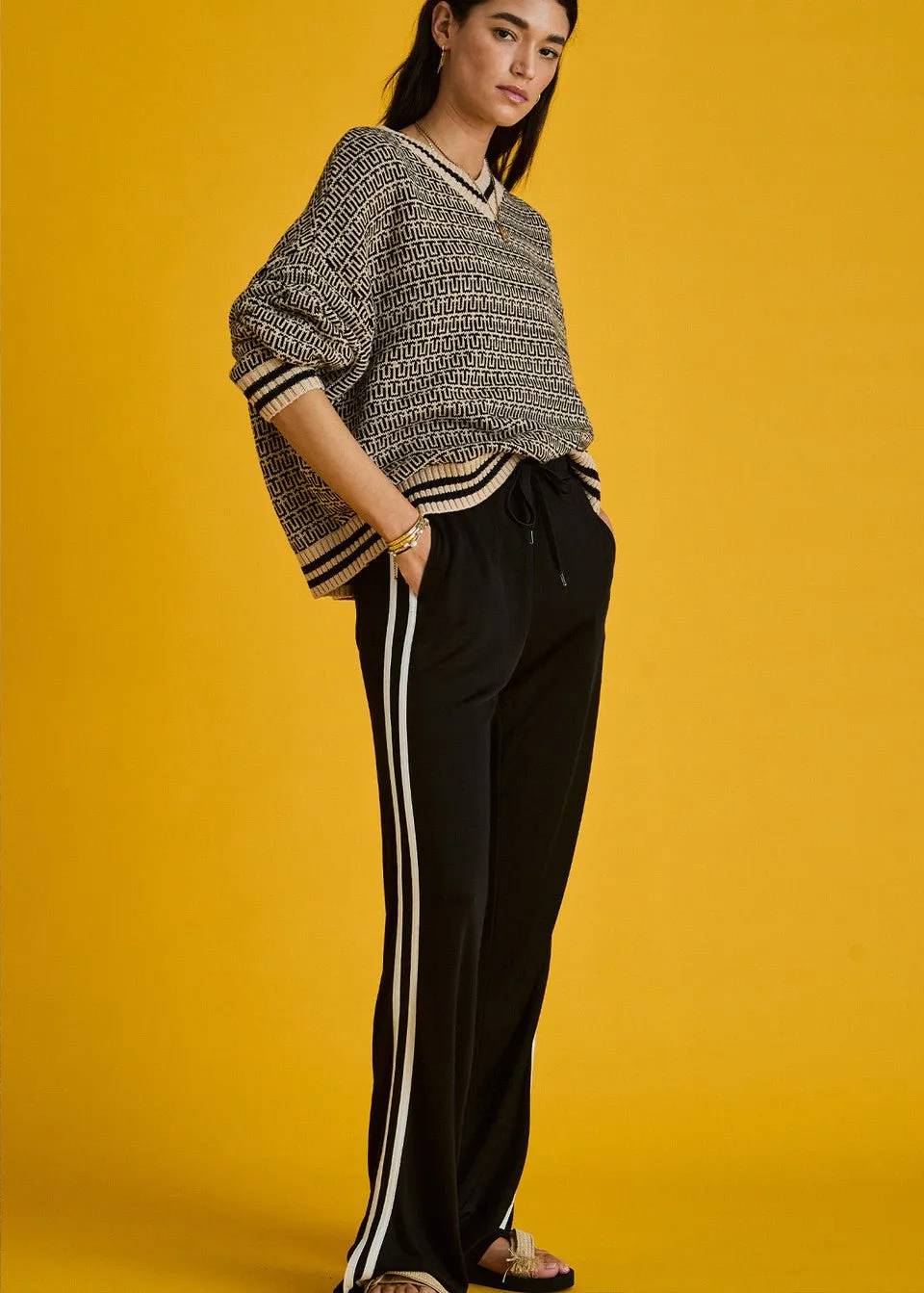 The Upside - Roma Pant in Black
