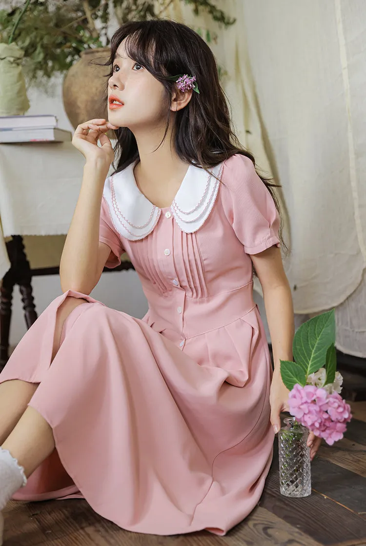Three's A Charm Button Up Dress (2 Colors)
