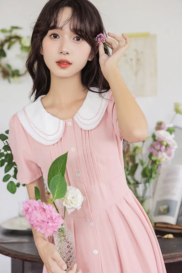 Three's A Charm Button Up Dress (2 Colors)