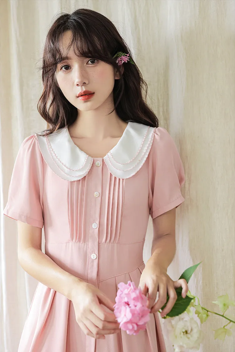 Three's A Charm Button Up Dress (2 Colors)