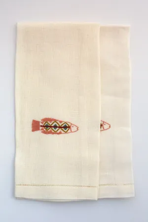 Tilapia Guest Towel Set/2