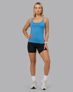 Transition CloudFLX Shelf Bra Tank - Azure Blue
