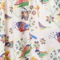 Tropical Print Cami Strap Midi Dress