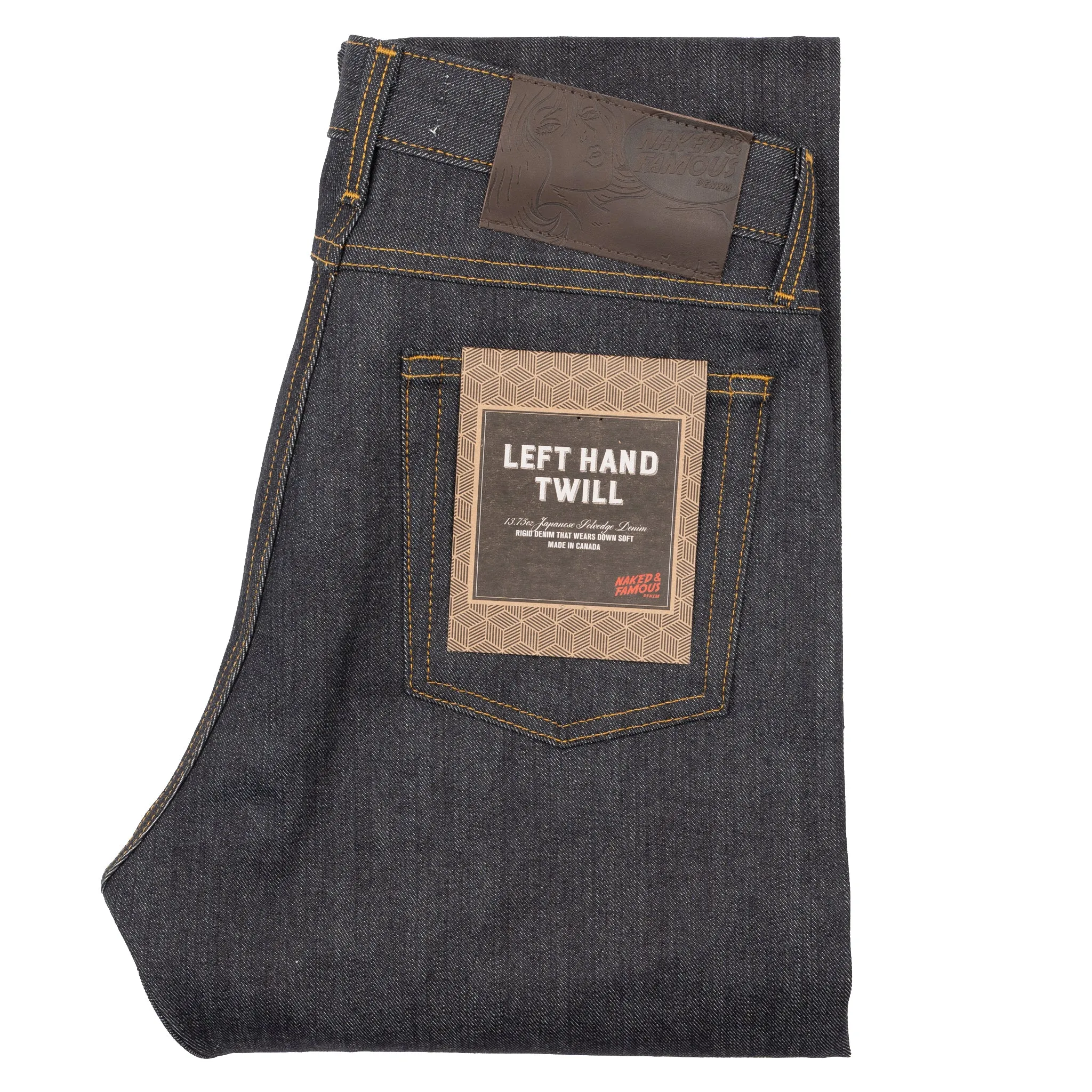 True Guy - Left Hand Twill Selvedge - 36 Long Inseam