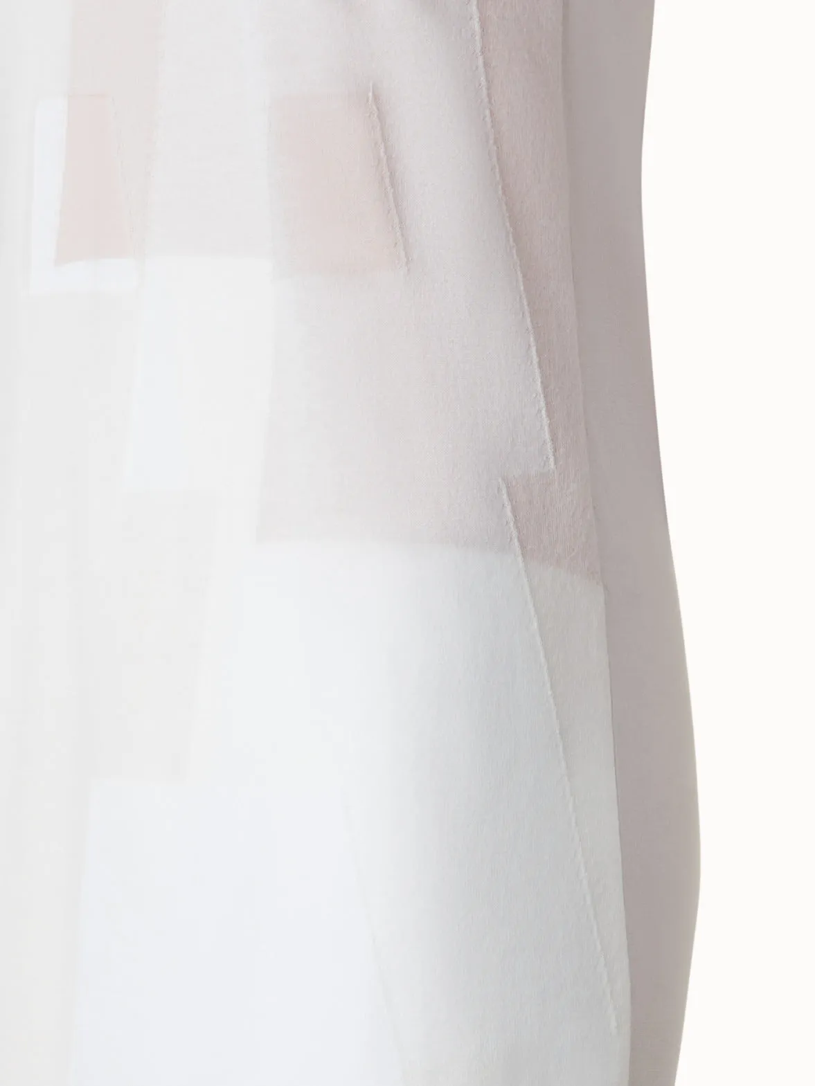 Tube Knit Dress in Trapezoid Intarsia