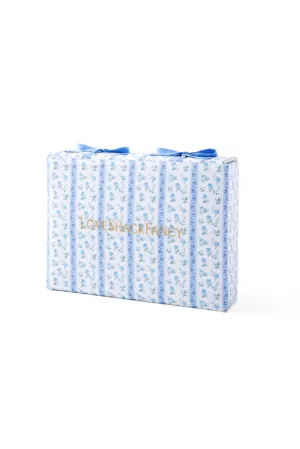 Twin/XL Cotton Sheet Set - BLUE SAILBOAT