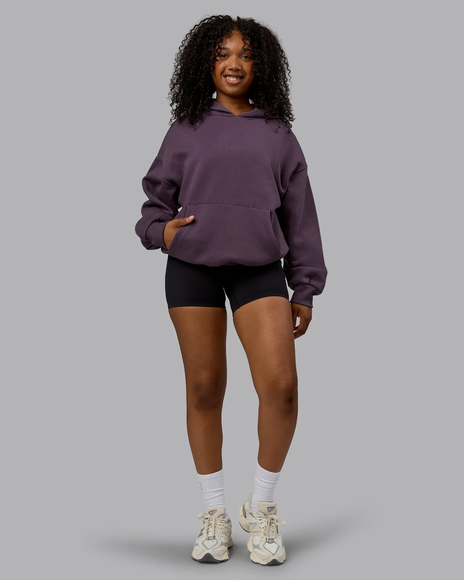 Unisex MVP Hoodie Oversize - Vintage Violet
