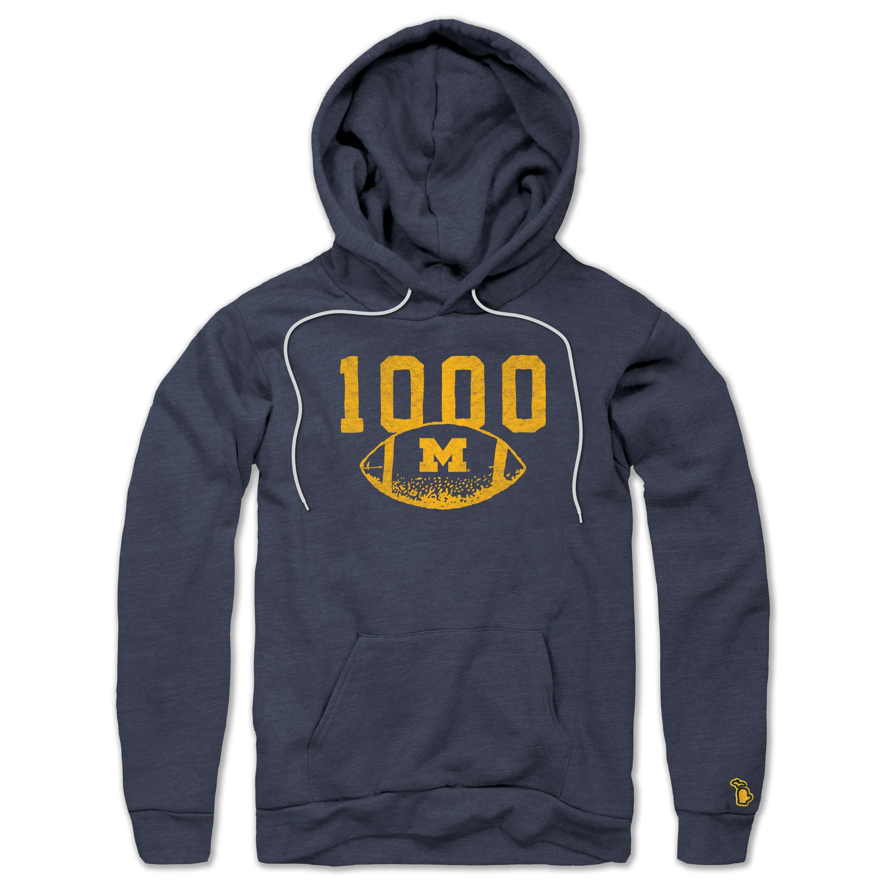 UofM - FOOTBALL 1000 WINS ALL SEASON HOODIE (UNISEX)
