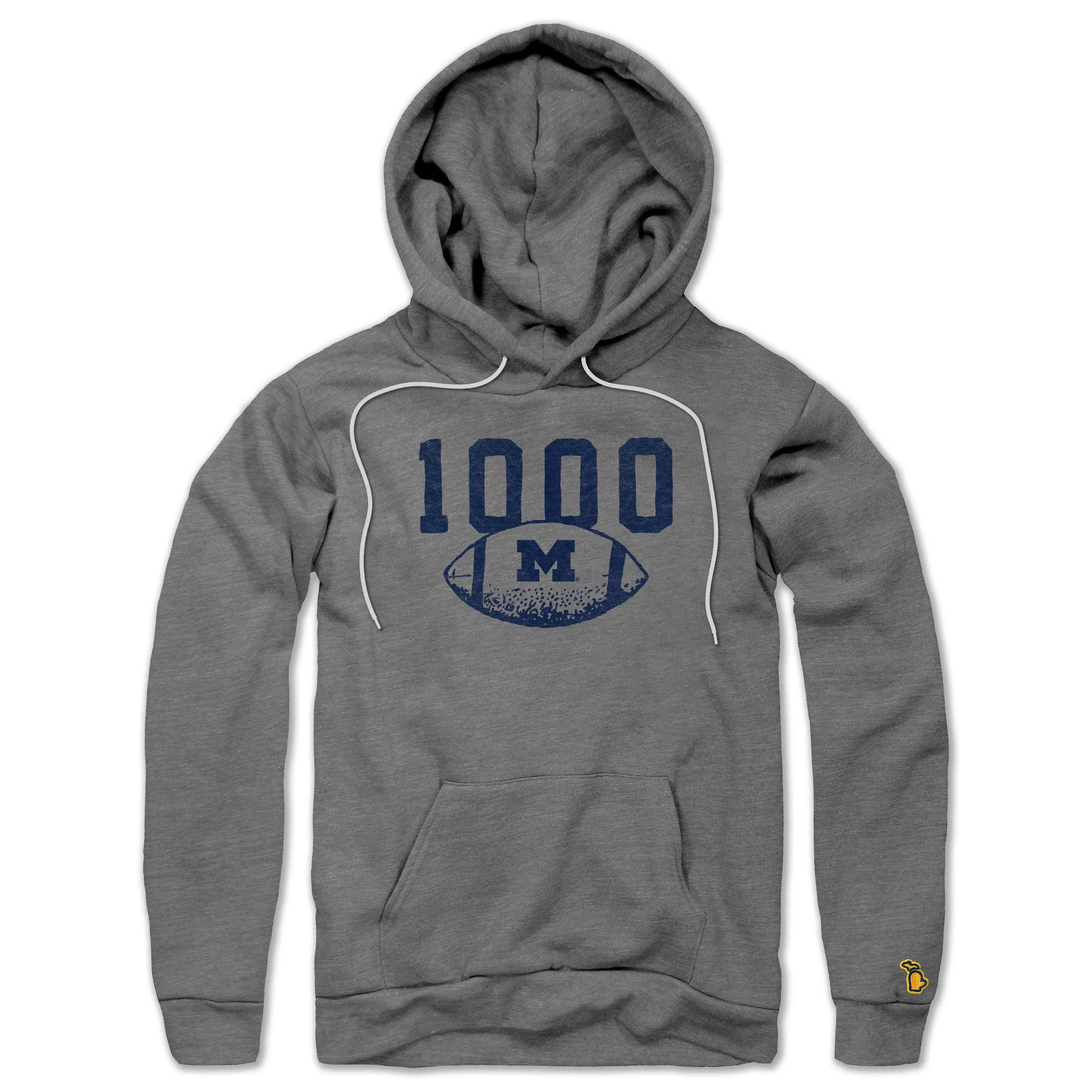 UofM - FOOTBALL 1000 WINS ALL SEASON HOODIE (UNISEX)