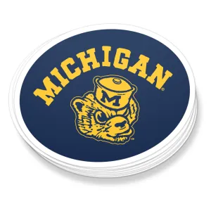 UofM - VINTAGE WOLVERINE STICKER