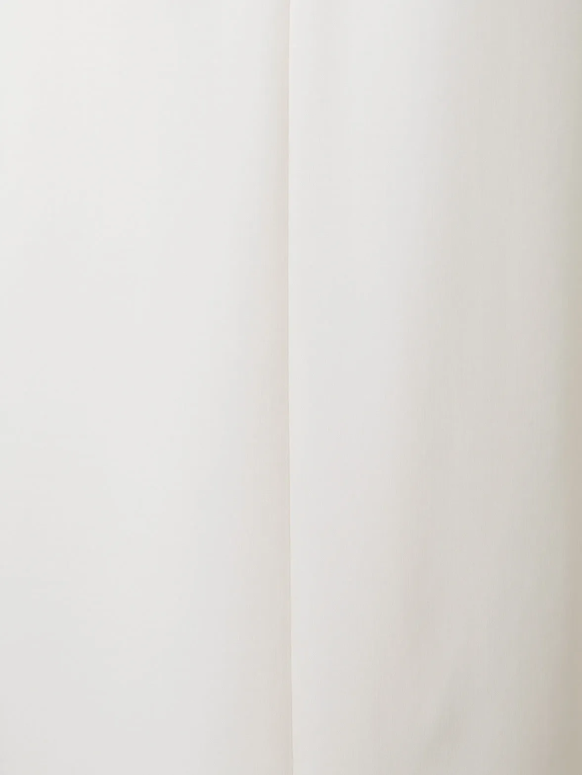 V-Neck Midi Sheath Dress in Wool Double-Face