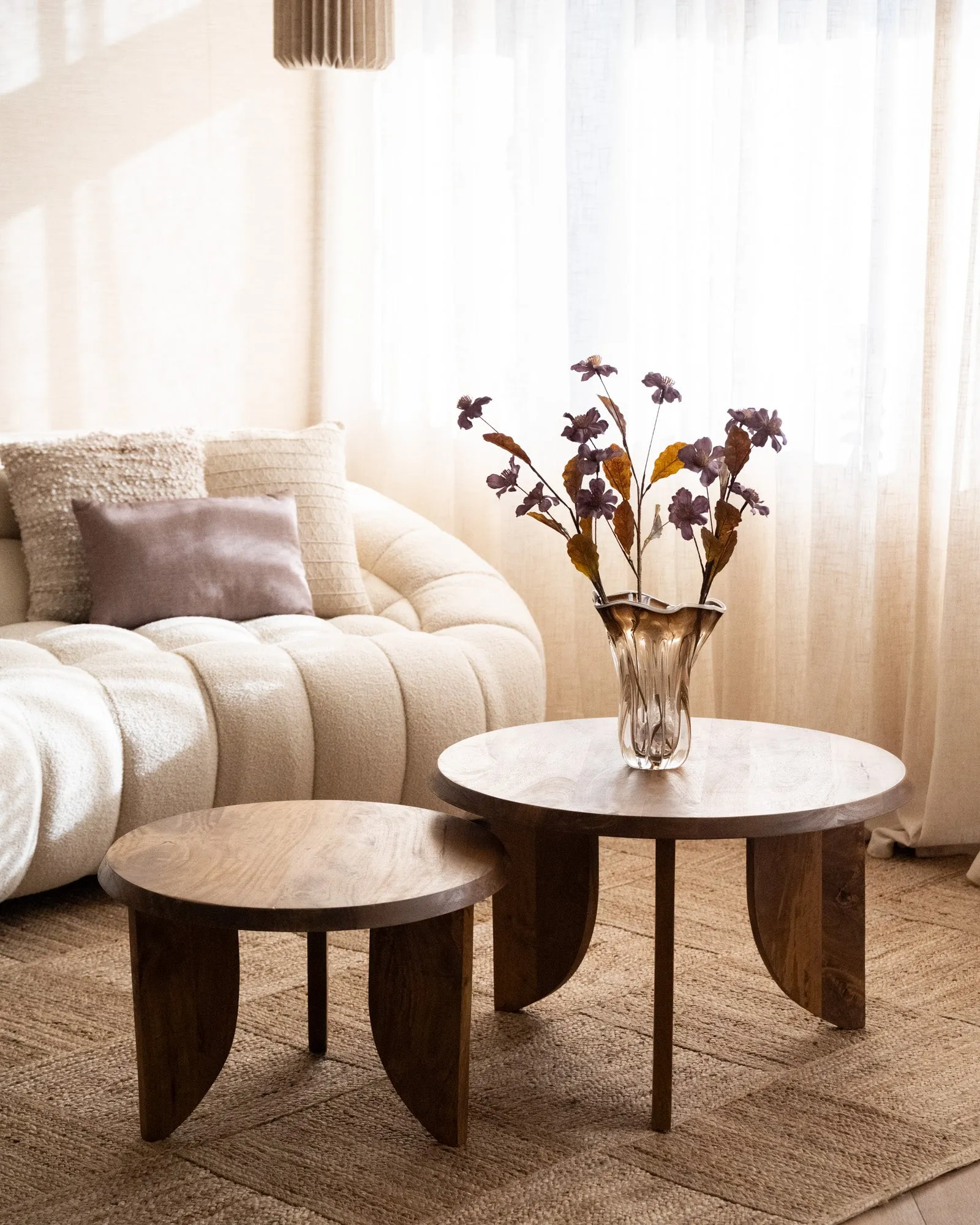 Vase Kazu Glass Brown