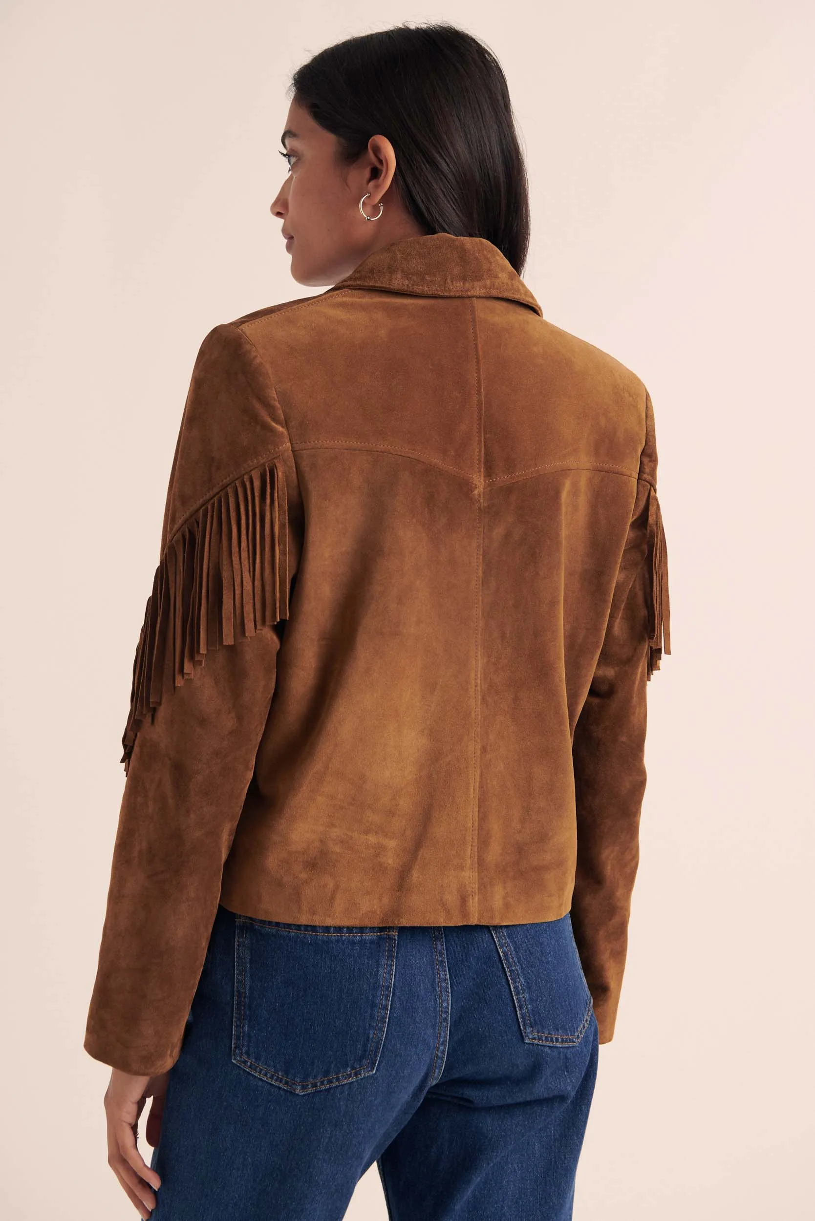 Veste Serena croute camel