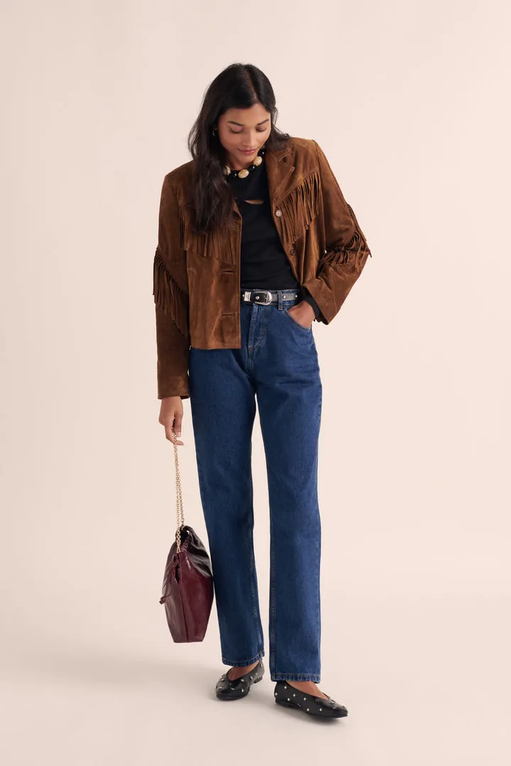 Veste Serena croute camel