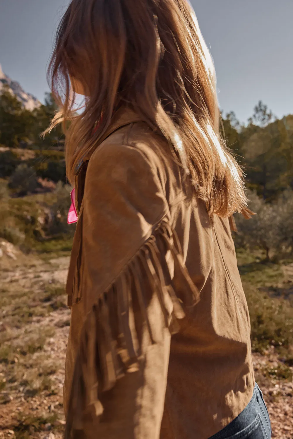 Veste Serena croute camel
