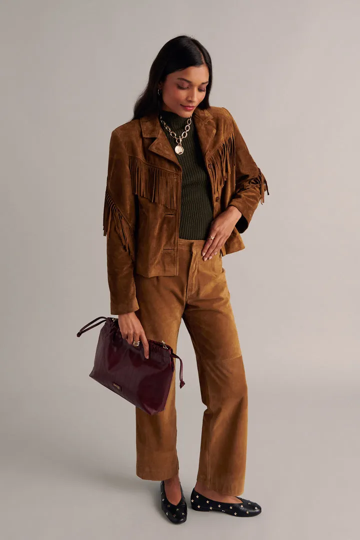 Veste Serena croute camel