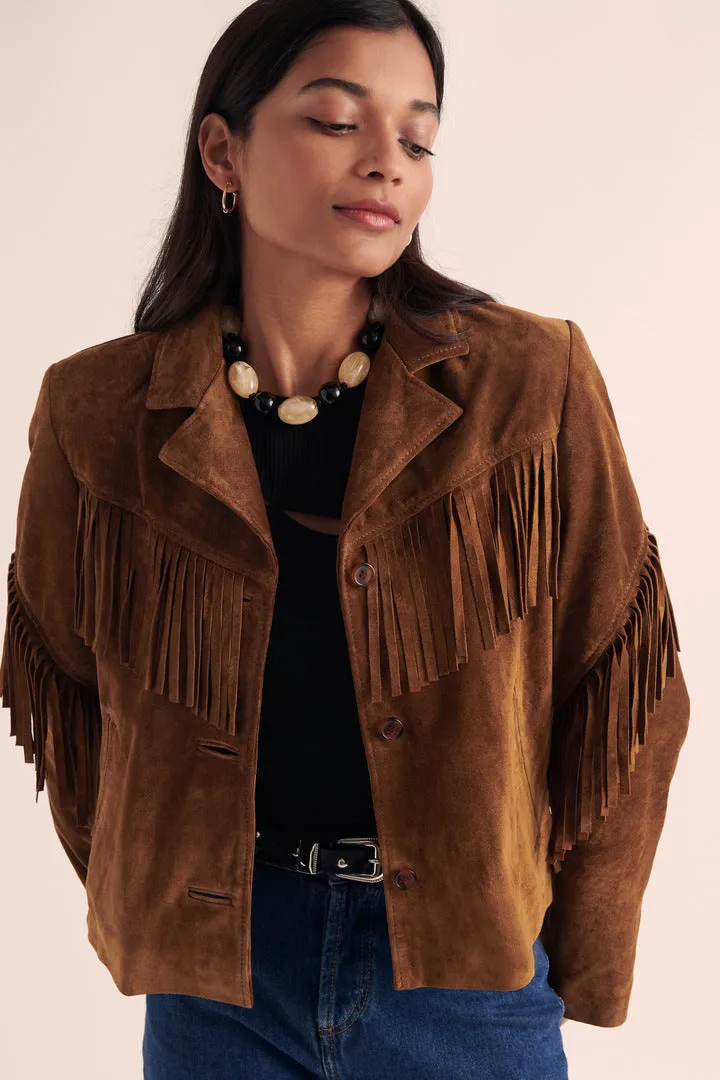Veste Serena croute camel